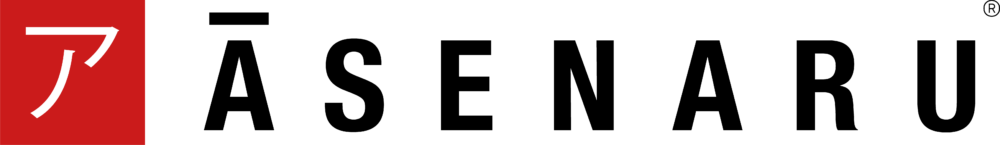 Āsenaru company logo featuring a sleek, modern design with the brand name 'Āsenaru' in bold, minimalist font, inspired by Japanese aesthetics, symbolizing premium quality and elegance in tech accessories.