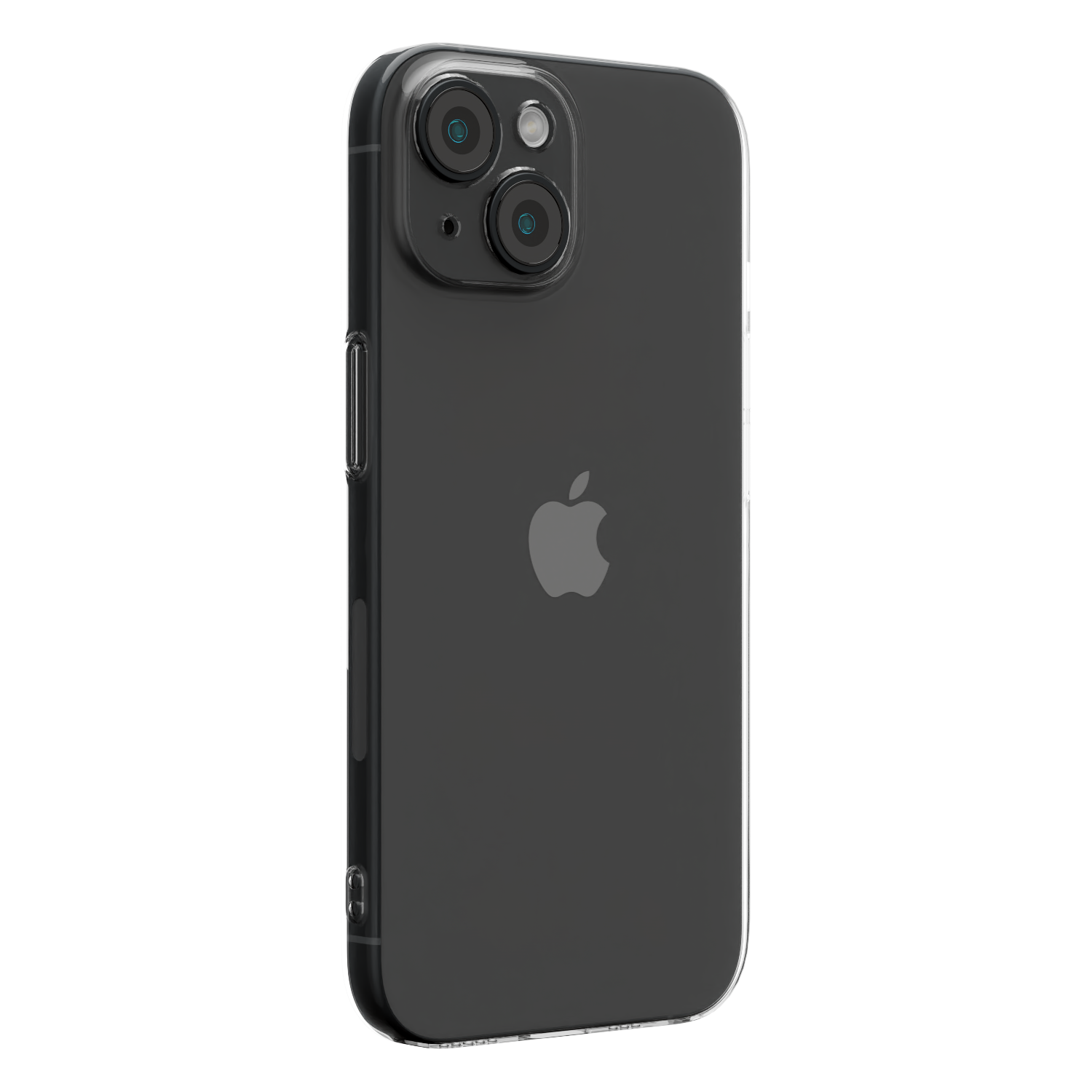 The Āsenaru Airlite Thin Case, a crystal-clear polycarbonate case for iPhone, with a 0.5mm thickness, providing slim and unobtrusive protection.