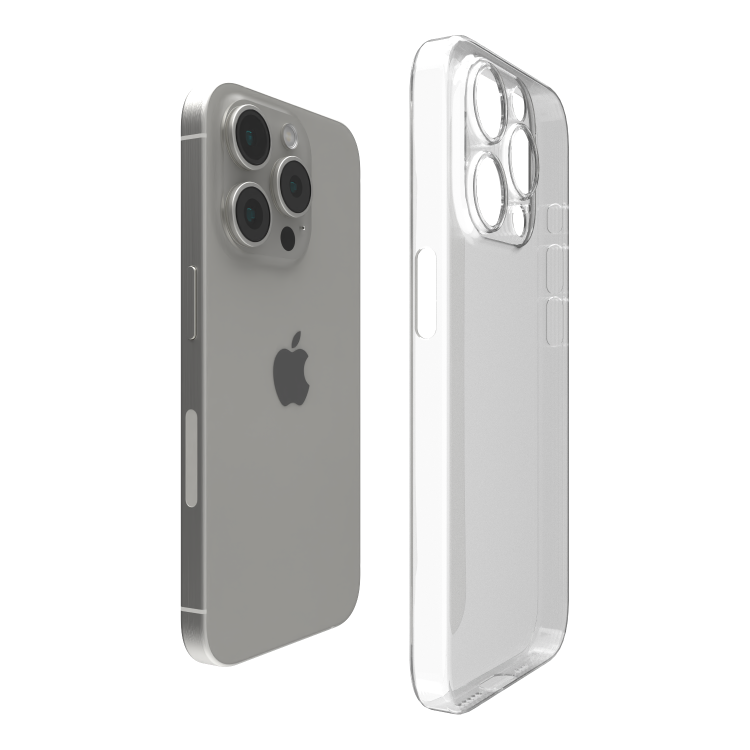 Close-up of the Āsenaru Signature Super Slim Case, an ultra-thin 0.35mm iPhone case available in multiple colors, designed to provide sleek, minimalist protection with raised edges around the screen and camera.