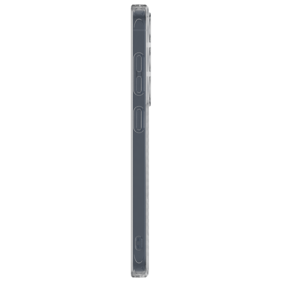 The Āsenaru Lite Hybrid Magsafe Case, a slim 1.3mm Galaxy S25 case with transparent TPU bumpers and a rigid polycarbonate back, showcasing full protection and MagSafe compatibility.